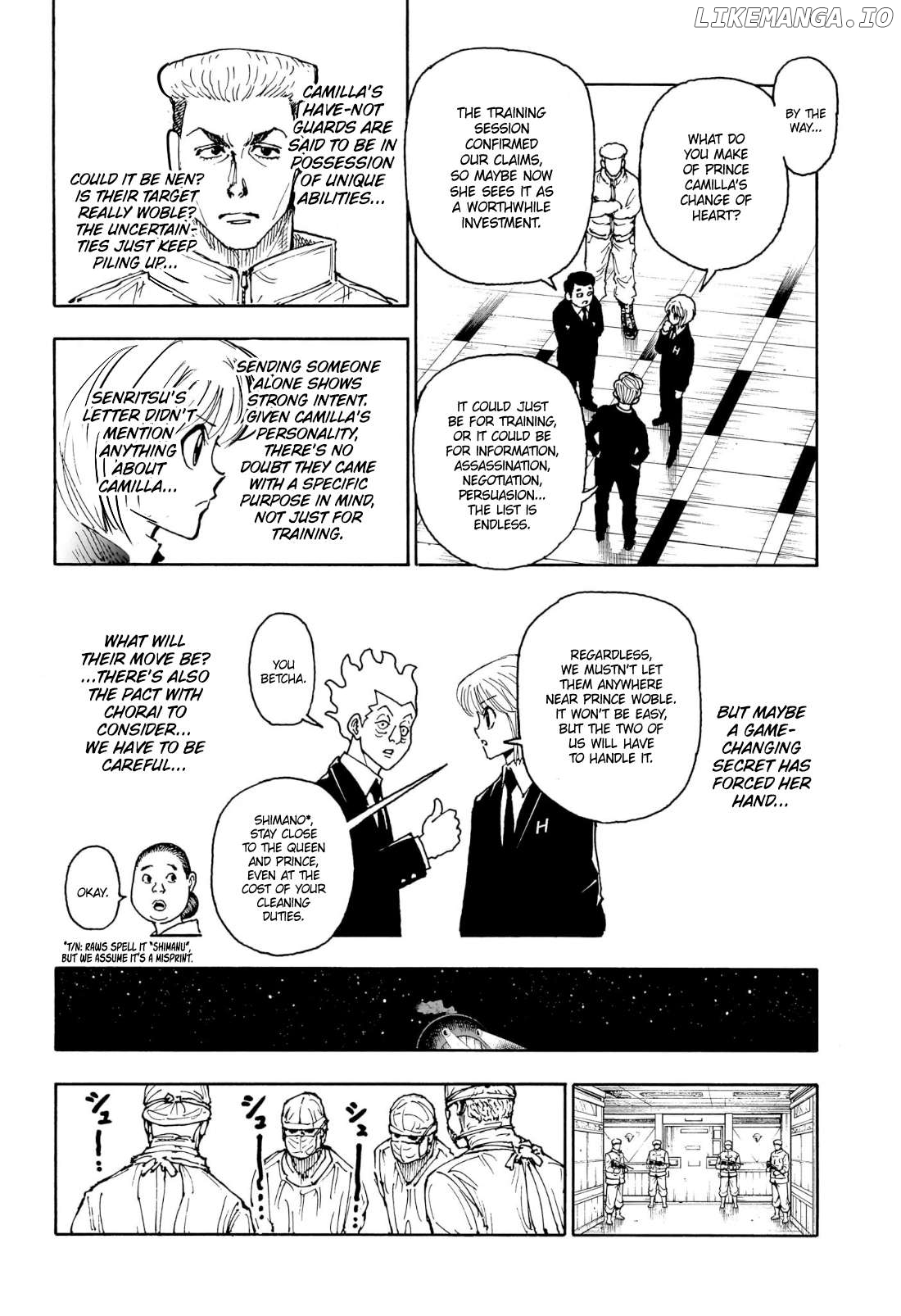 Hunter x Hunter, Chapter 404 image 17